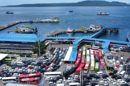 TNI AL Gelar Pengamanan Laut di Perairan Selat Bali, Dukung Kelancaran Arus Mudik Lebaran Tahun 2026