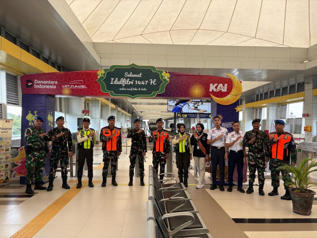 Lanud SMH Perkuat Pengamanan Bandara SMB II Jelang Hari Raya Idulfitri
