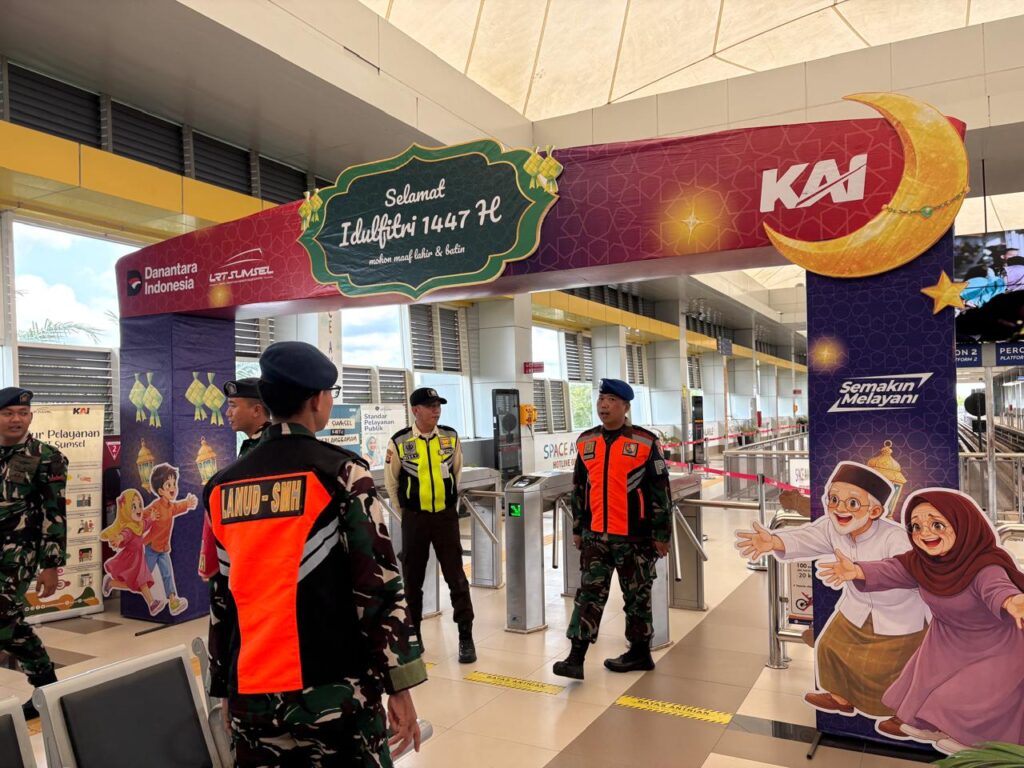 Lanud SMH Perkuat Pengamanan Bandara SMB II Jelang Hari Raya Idulfitri