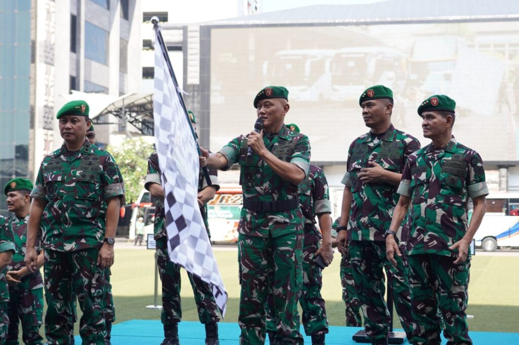 Pertahankan Tradisi Lebaran, Mabesad Berangkatkan 1.535 Peserta Mudik Bersama