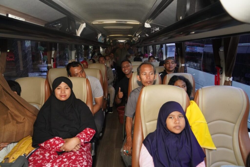 Pertahankan Tradisi Lebaran, Mabesad Berangkatkan 1.535 Peserta Mudik Bersama