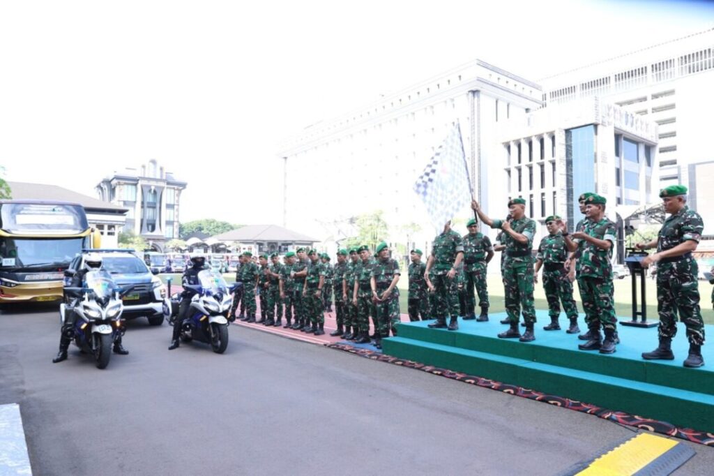 Pertahankan Tradisi Lebaran, Mabesad Berangkatkan 1.535 Peserta Mudik Bersama