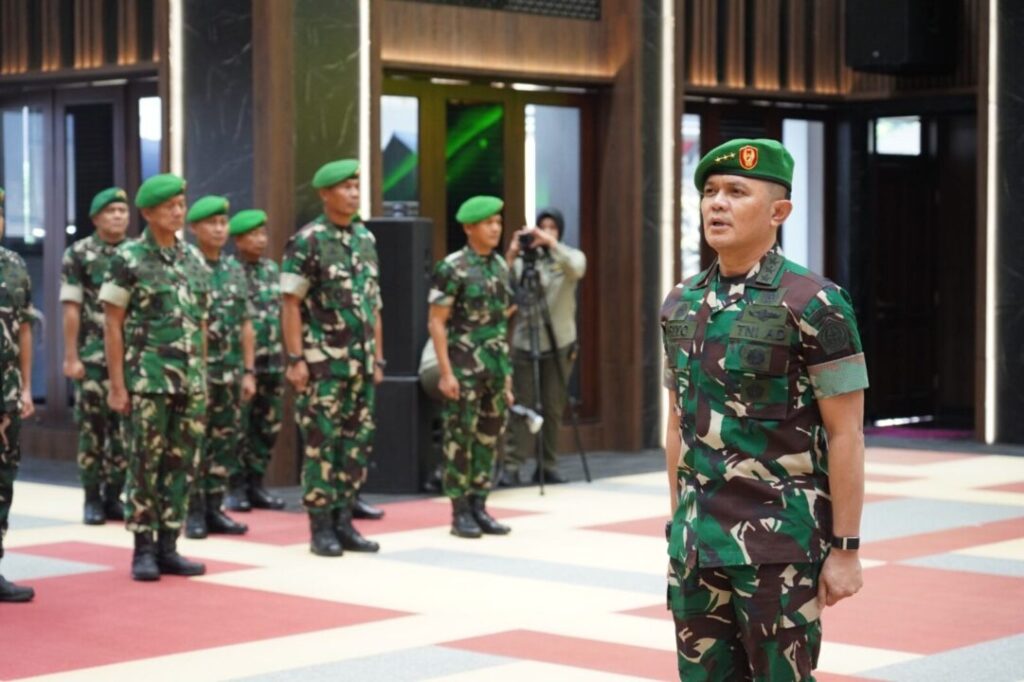 Kenaikan Pangkat 28 Pati, KASAD Tekankan Amanah dan Profesionalisme