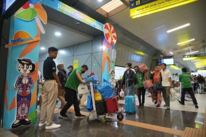 Hari ke-6 Idulfitri, Jumlah Penumpang Kereta Api Meningkat Signifikan
