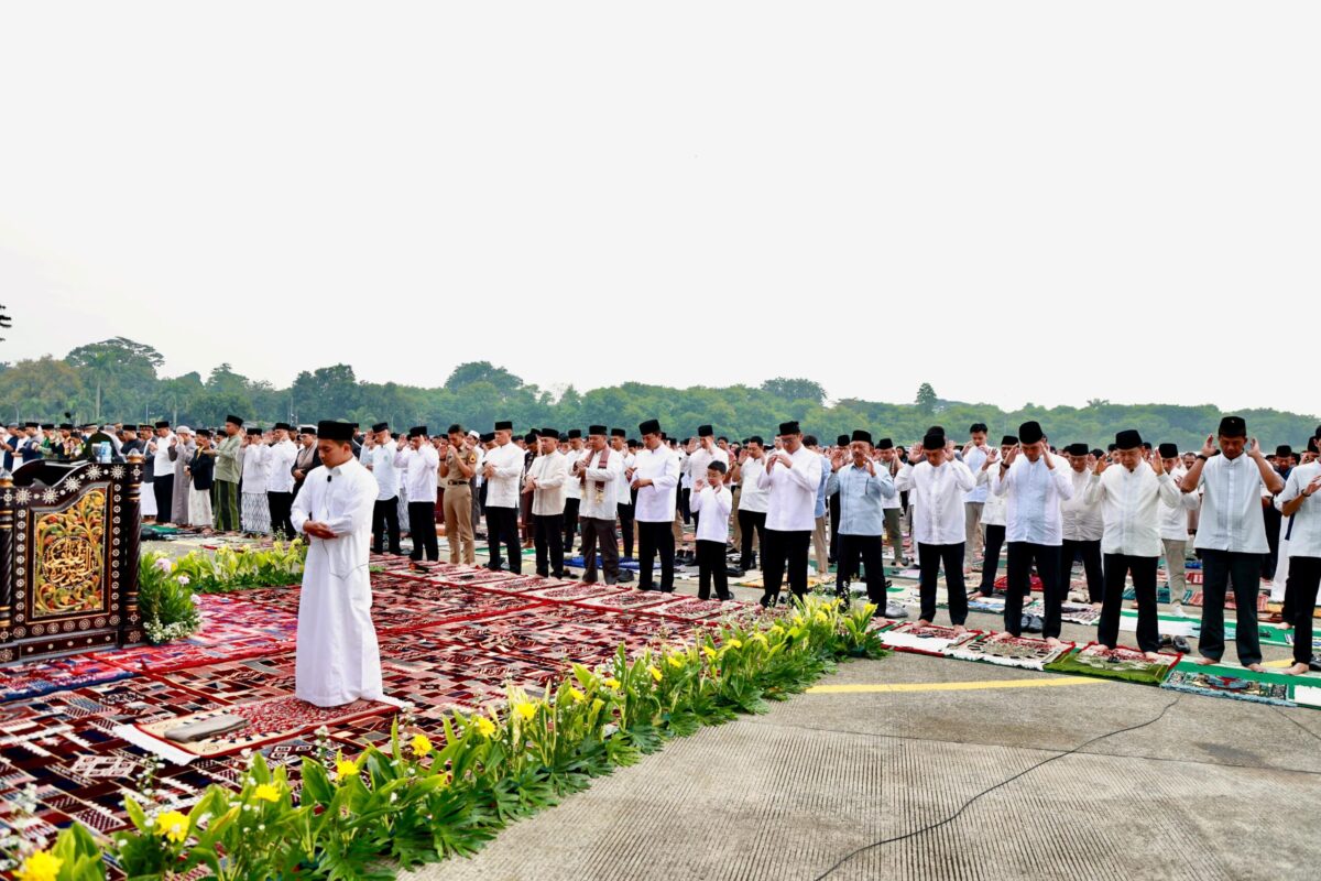 Pelaksanaan Salat Idulfitri 1447 H di Lanud Halim Perdanakusuma Berlangsung Khusyuk Pelaksanaan Salat Idulfitri 1447 H di Lanud Halim Perdanakusuma Berlangsung Khusyuk