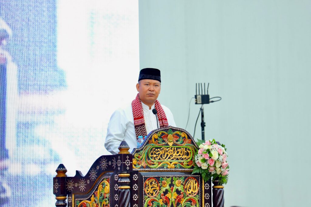Pelaksanaan Salat Idulfitri 1447 H di Lanud Halim Perdanakusuma Berlangsung Khusyuk