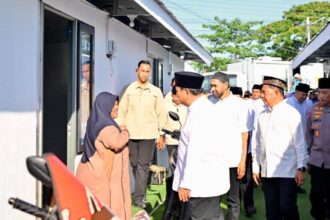 Dari Huntara Aceh Tamiang, Kisah Ibu Nurita Sampaikan Harapan Hunian Tetap kepada Presiden
