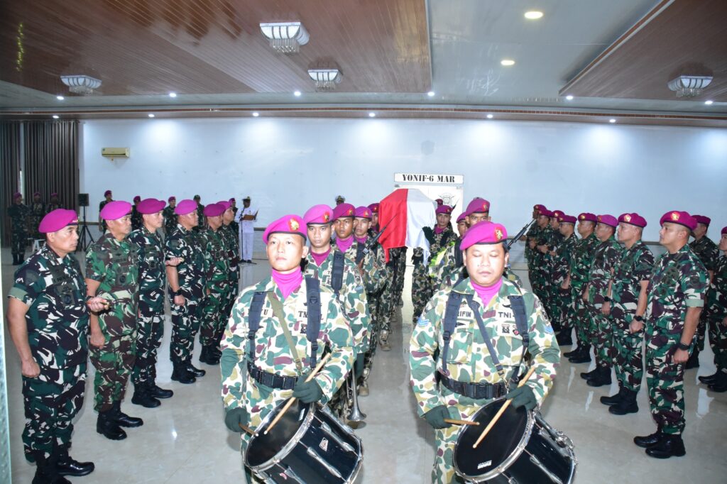 Upacara Persemayaman dan Pelepasan Jenazah Pratu Marinir Anumerta Andi Suvio Berlangsung Khidmat