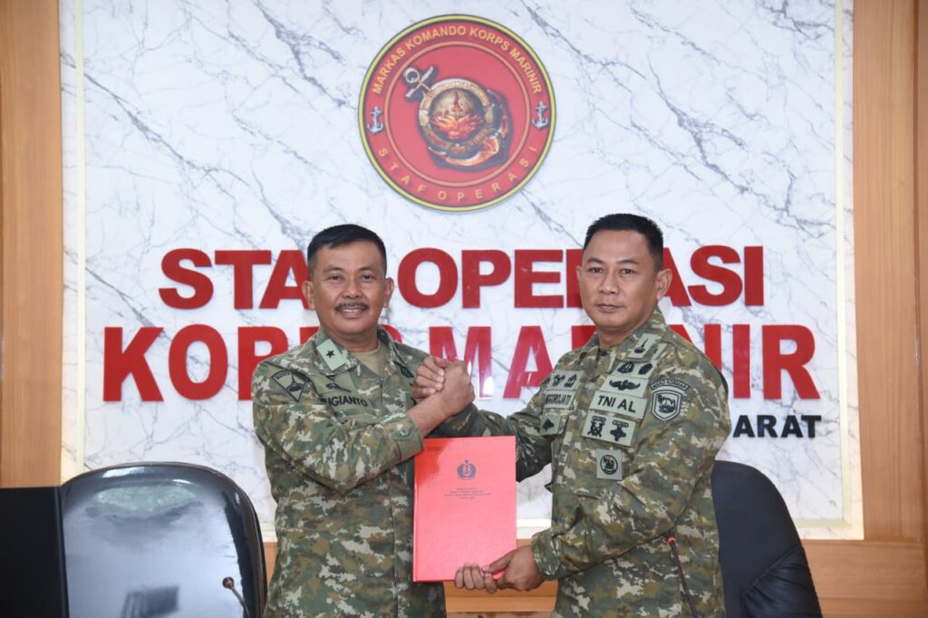 Jelang Sertijab, Asops Pangkormar Laksanakan Memorandum untuk Jaga Keberlanjutan Kinerja