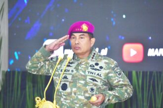Pangkormar Pimpin Sertijab Sejumlah Jabatan Strategis di Korps Marinir