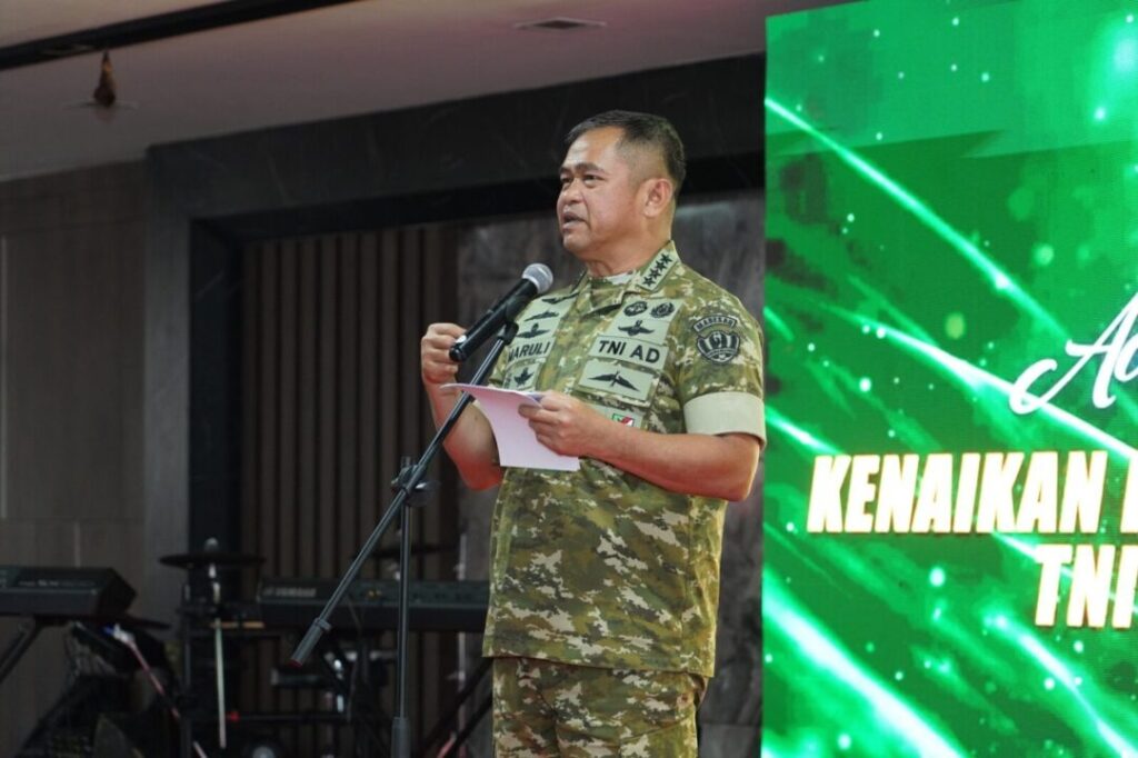 47 Pati TNI AD Naik Pangkat, KASAD Tekankan Kepemimpinan dan Adaptasi