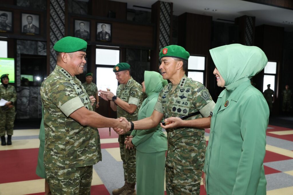 47 Pati TNI AD Naik Pangkat, KASAD Tekankan Kepemimpinan dan Adaptasi