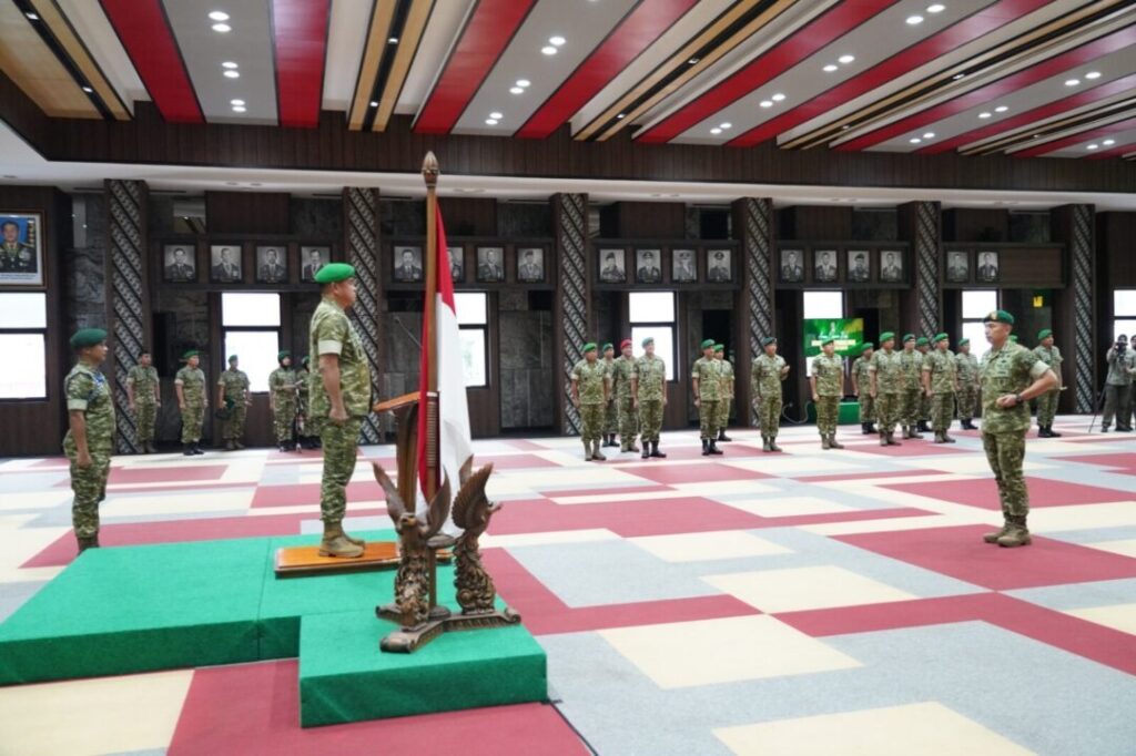 47 Pati TNI AD Naik Pangkat, KASAD Tekankan Kepemimpinan dan Adaptasi