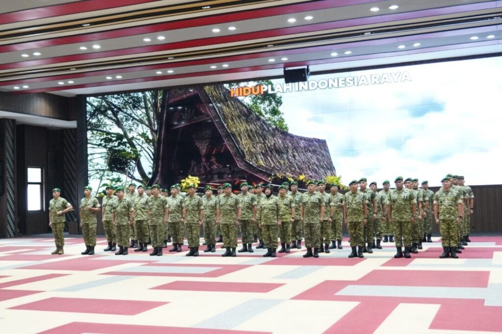 47 Pati TNI AD Naik Pangkat, KASAD Tekankan Kepemimpinan dan Adaptasi