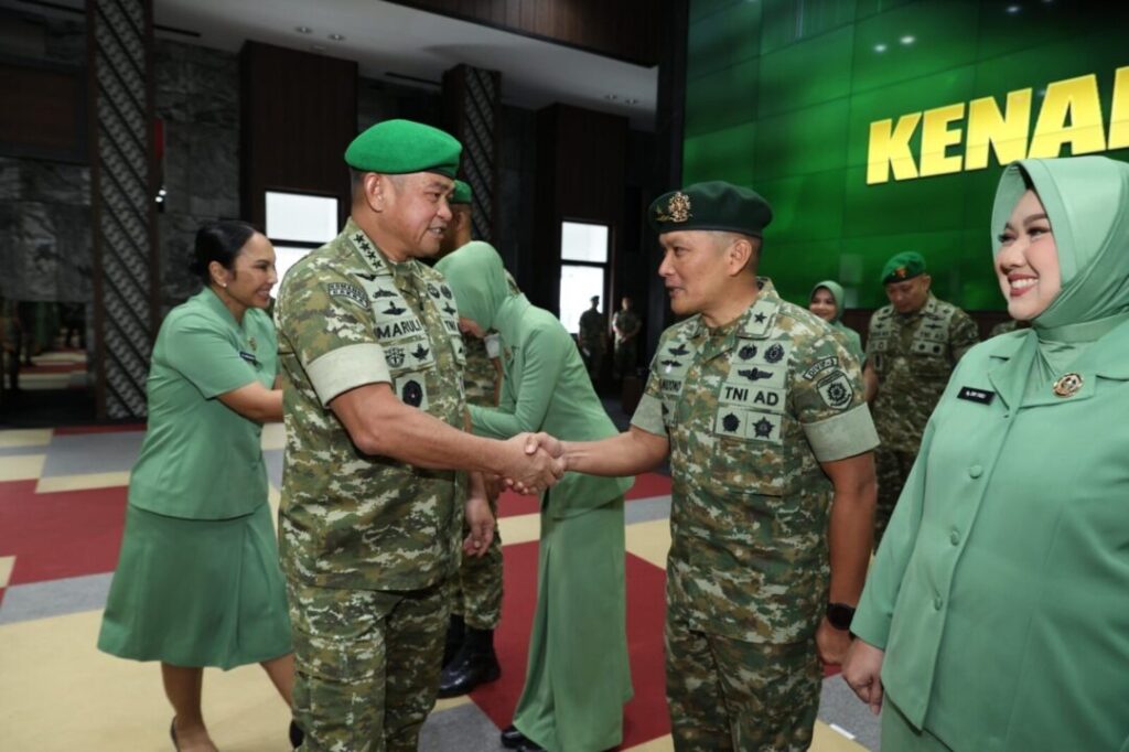 47 Pati TNI AD Naik Pangkat, KASAD Tekankan Kepemimpinan dan Adaptasi