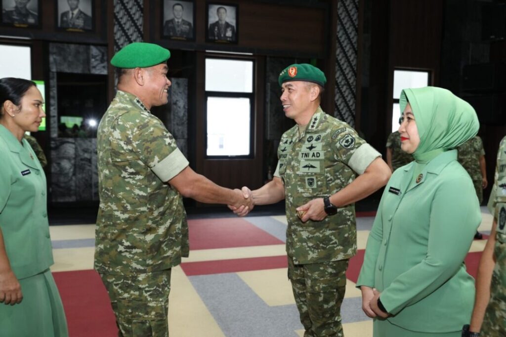 47 Pati TNI AD Naik Pangkat, KASAD Tekankan Kepemimpinan dan Adaptasi