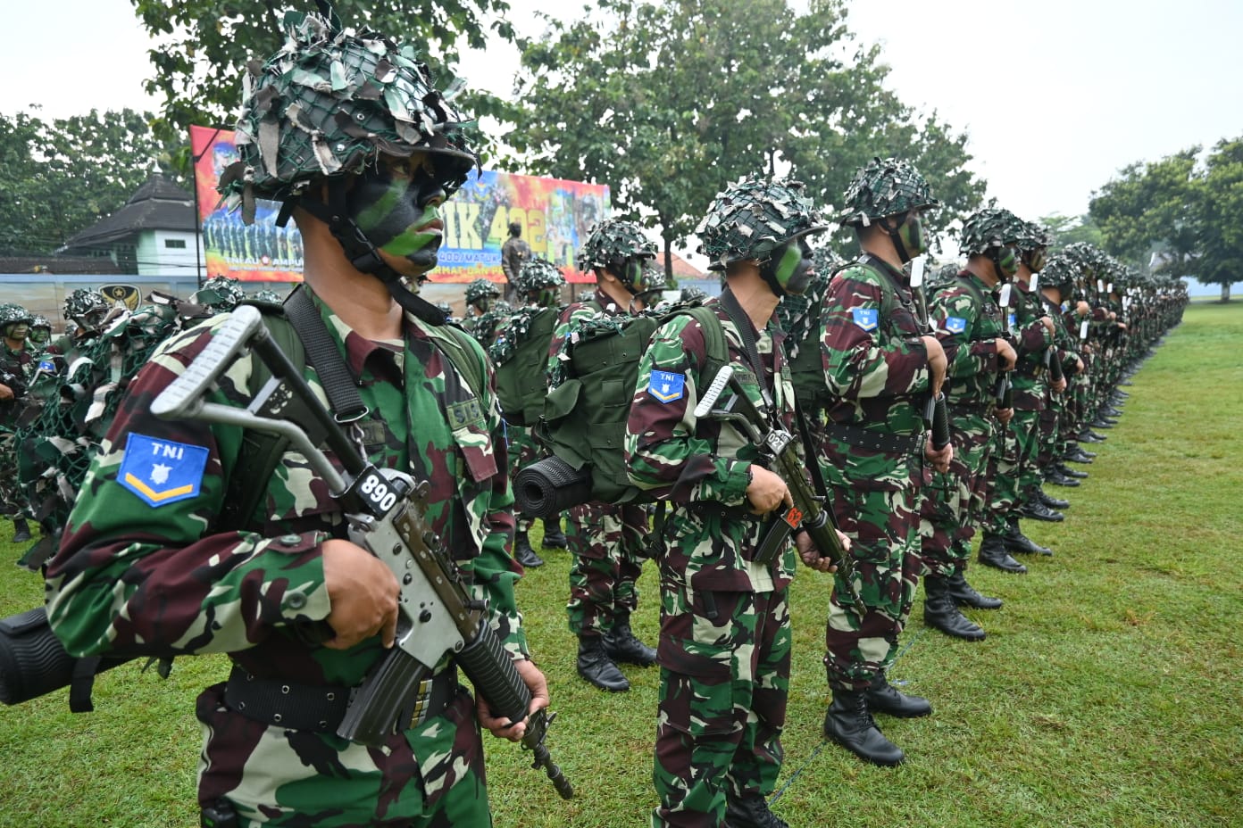 Latganda Setukba TNI AU A-49 Resmi Dibuka, Uji Kesiapan Calon Bintara Profesional Latganda Setukba TNI AU A-49 Resmi Dibuka, Uji Kesiapan Calon Bintara Profesional