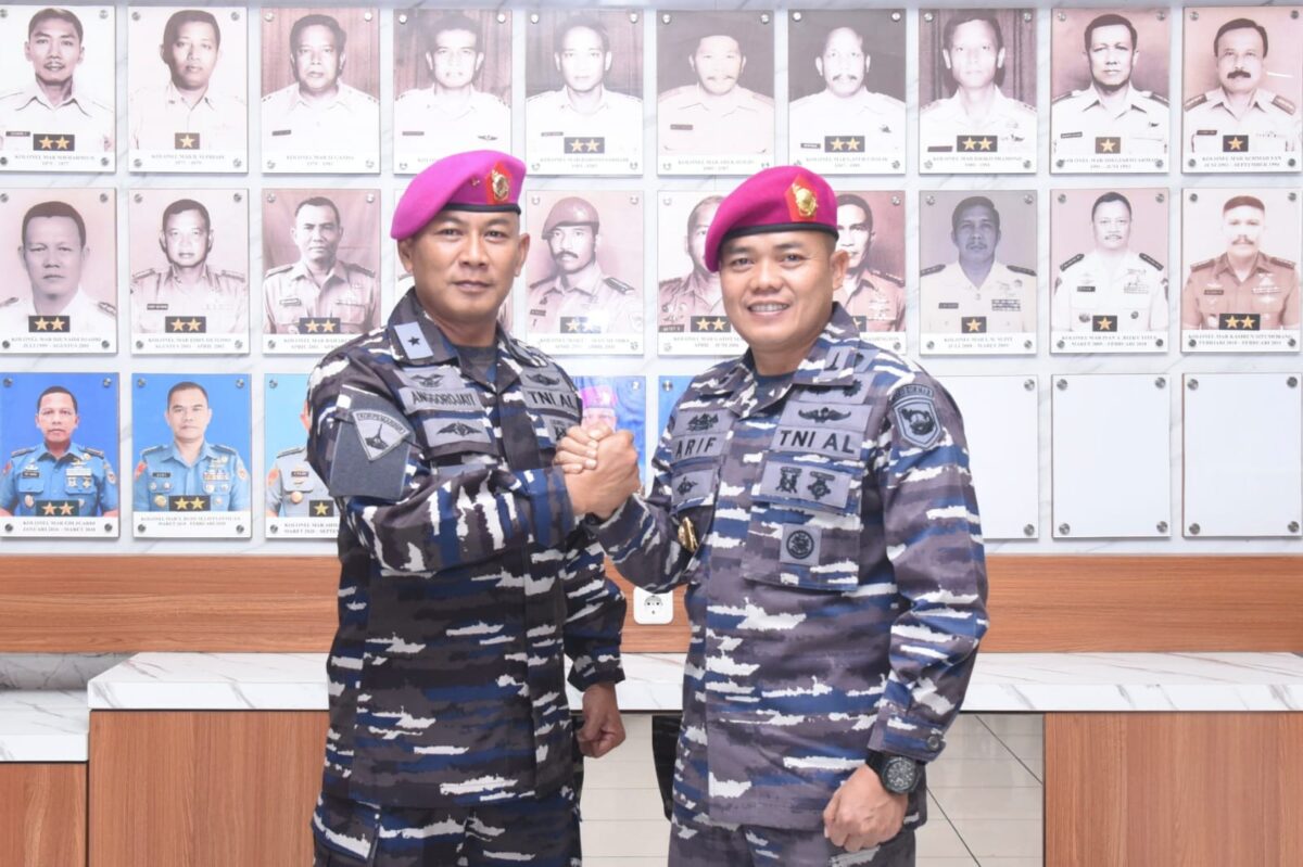 Kolonel Marinir Dr. Arip Supriyadi Resmi Jabat Waasops Pangkormar