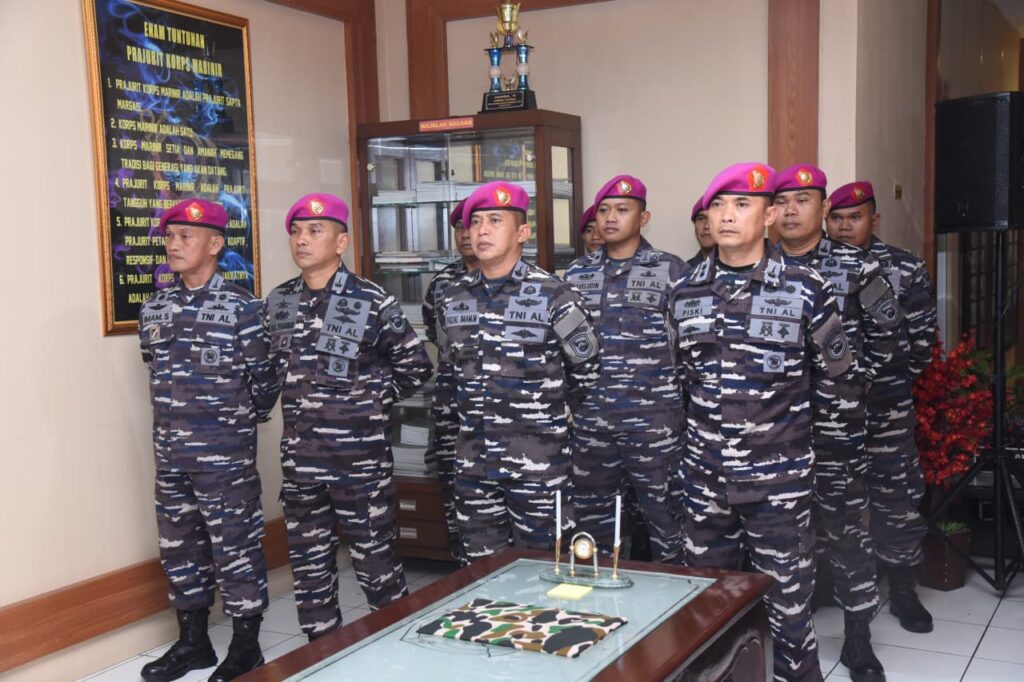Kolonel Marinir Dr. Arip Supriyadi Resmi Jabat Waasops Pangkormar