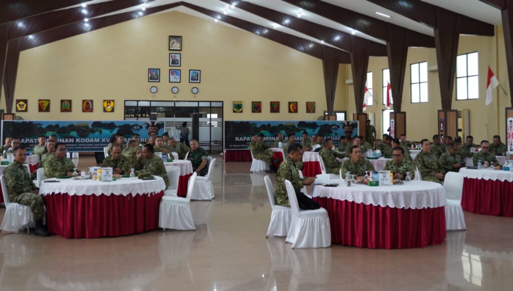 Pangdam XVIII/Kasuari: "Kerja Cepat, Cerdas, dan Waspada Kunci Jawab Tantangan Zaman"