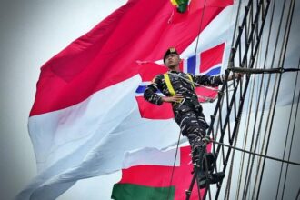 Tiba di Jakarta, KRI Bima Suci Tuntaskan Etape Pertama KJK dan ASEAN Plus Cadet Sail 2026