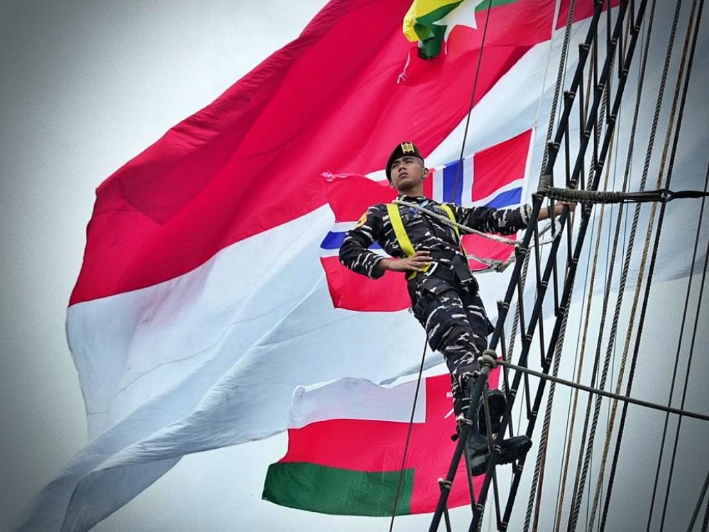 Tiba di Jakarta, KRI Bima Suci Tuntaskan Etape Pertama KJK dan ASEAN Plus Cadet Sail 2026