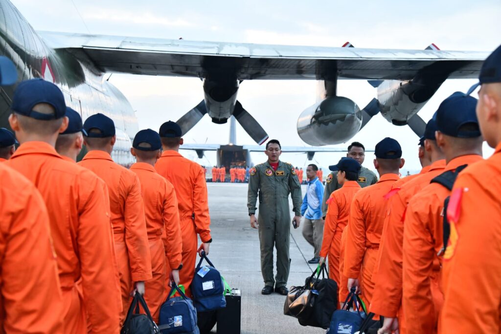 Taruna AAU Jalani Latihan Cakra Wahana Paksa di Lanud Anang Busra Tarakan