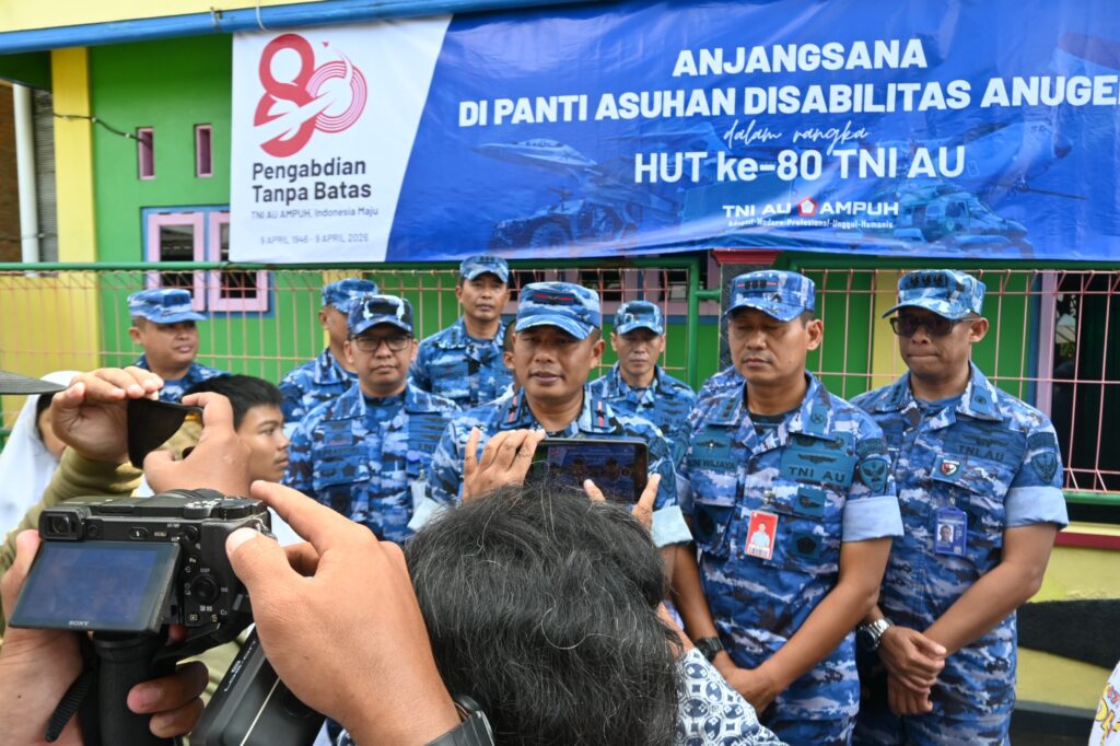 Lanud Adi Soemarmo Gelar Anjangsana Sosial Sambut HUT ke-80 TNI AU