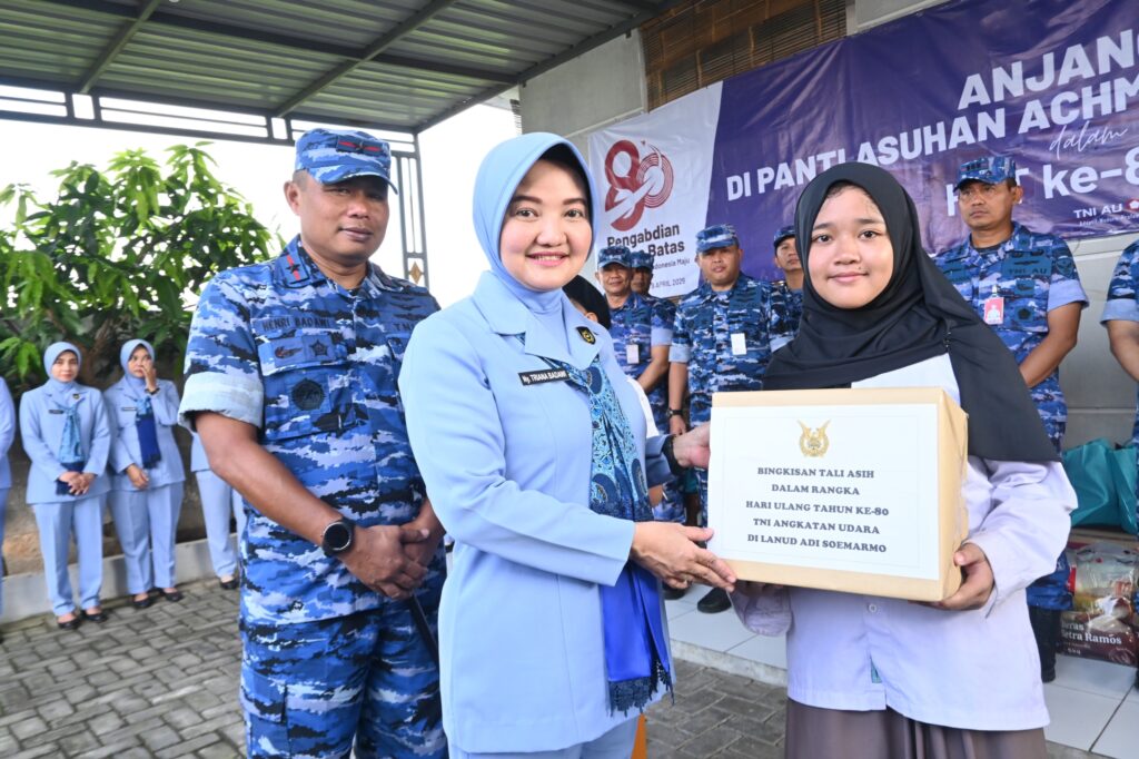 Lanud Adi Soemarmo Gelar Anjangsana Sosial Sambut HUT ke-80 TNI AU