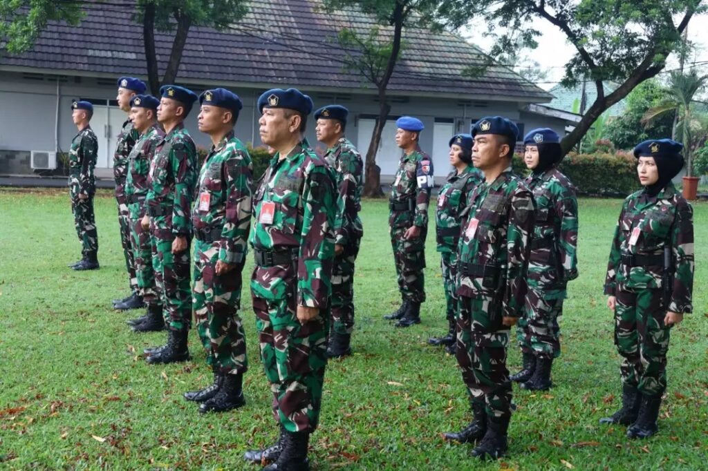 Bangun Semangat Pengabdian, Personel Lanud Halim Perdanakusuma Ikuti Upacara Bendera