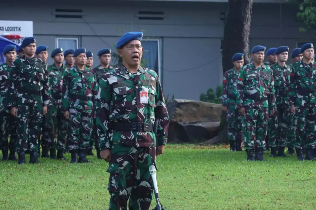 Bangun Semangat Pengabdian, Personel Lanud Halim Perdanakusuma Ikuti Upacara Bendera