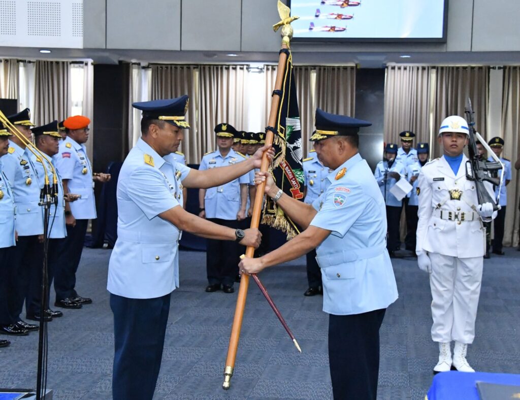 Jelang Purna Tugas, Marsda TNI Ir. Suryanto Serahkan Jabatan Dankoharmatau kepada KASAU