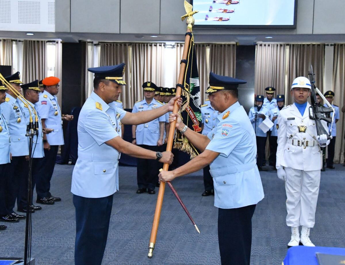 Jelang Purna Tugas, Marsda TNI Ir. Suryanto Serahkan Jabatan Dankoharmatau kepada KASAU