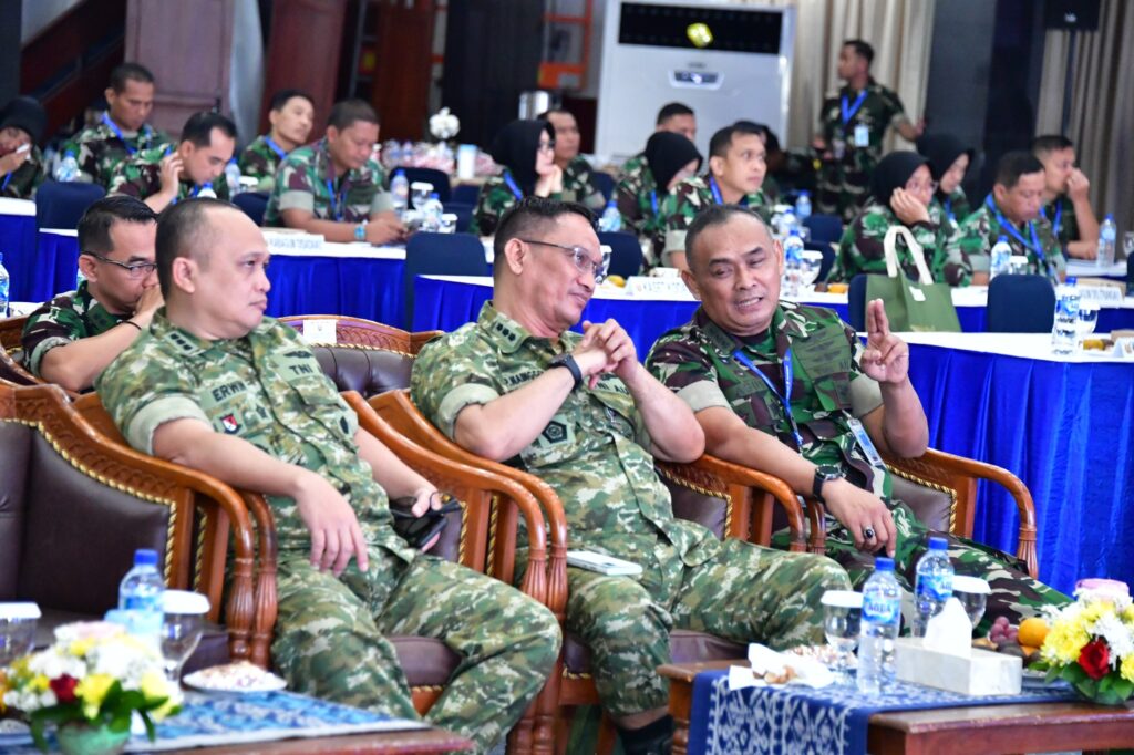Setumau Gelar Rakornisminu TNI AU 2026, Kuatkan SDM dan Transformasi Administrasi Digital