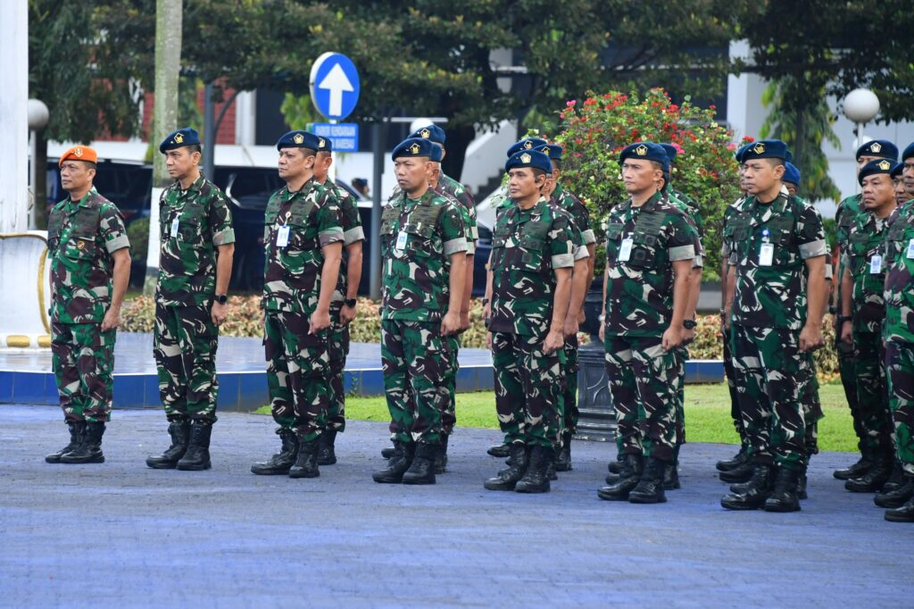 Momentum Halalbihalal Perkuat Kebersamaan, KASAU Pimpin Apel Luar Biasa di Mabesau