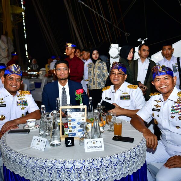 Kas Kormar Hadiri Deck Reception 2026 di KRI Bima Suci