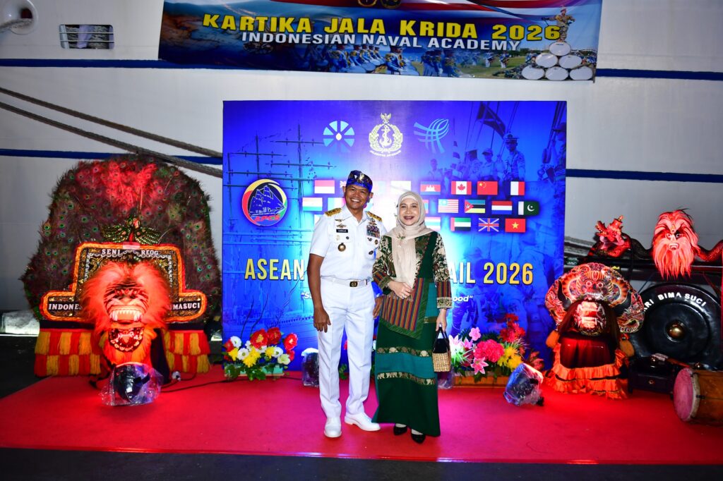 Kas Kormar Hadiri Deck Reception 2026 di KRI Bima Suci