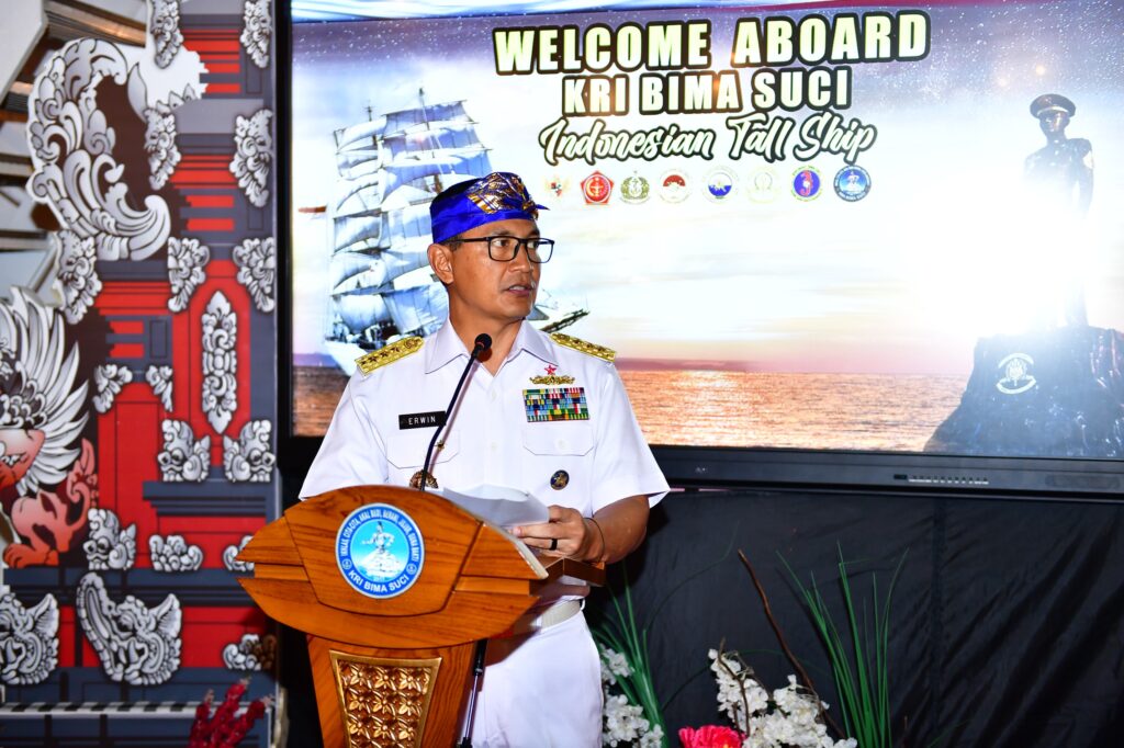 Kas Kormar Hadiri Deck Reception 2026 di KRI Bima Suci