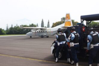 Lanud Abdulrachman Saleh Gelar Simulasi Pasca Force Down, Libatkan Multi-Instansi
