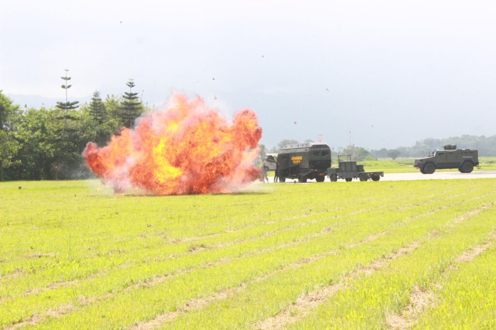 Lanud Abdulrachman Saleh Gelar Simulasi Pasca Force Down, Libatkan Multi-Instansi