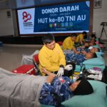Sambut HUT ke-80 TNI AU, Lanud Adi Soemarmo Gelar Donor Darah Libatkan 309 Pendonor