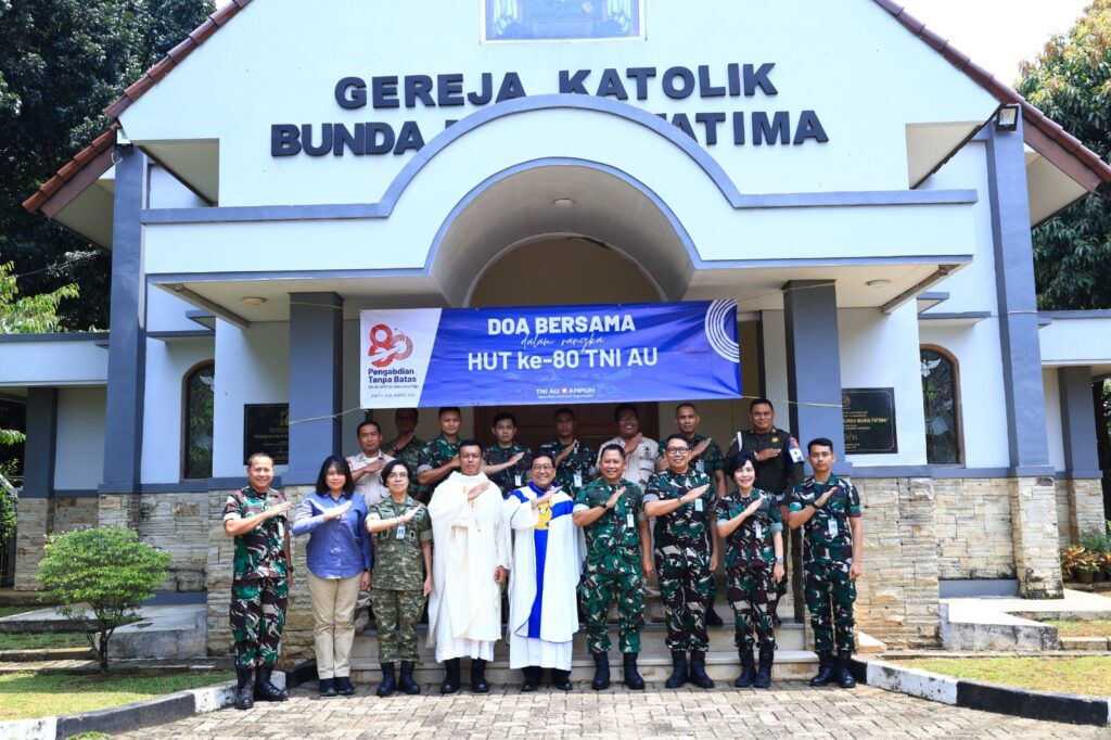 Jelang HUT ke-80 TNI AU, Mabesau Gelar Doa Bersama Lintas Agama