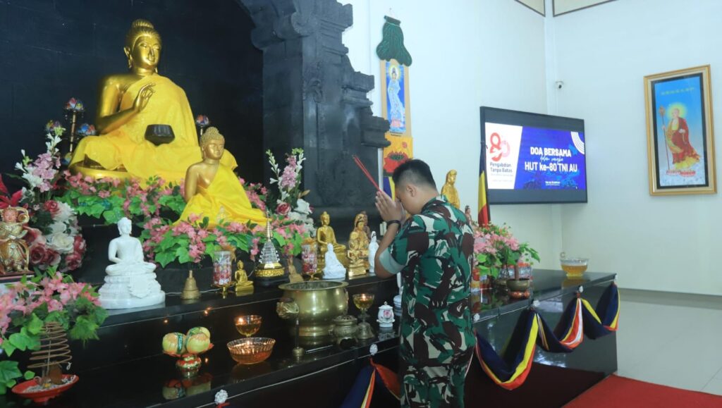 Jelang HUT ke-80 TNI AU, Mabesau Gelar Doa Bersama Lintas Agama