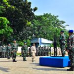 Penuh Kebanggaan, Danlanud Halim Pimpin Upacara Kenaikan Pangkat Personel