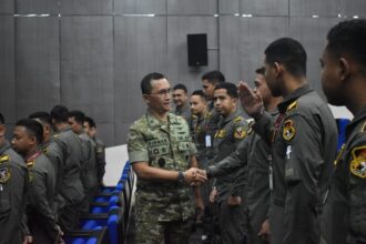 Disopslatau Sosialisasikan Pembinaan Profesi dan Karier Pnb/Nav di Lanud Iswahjudi