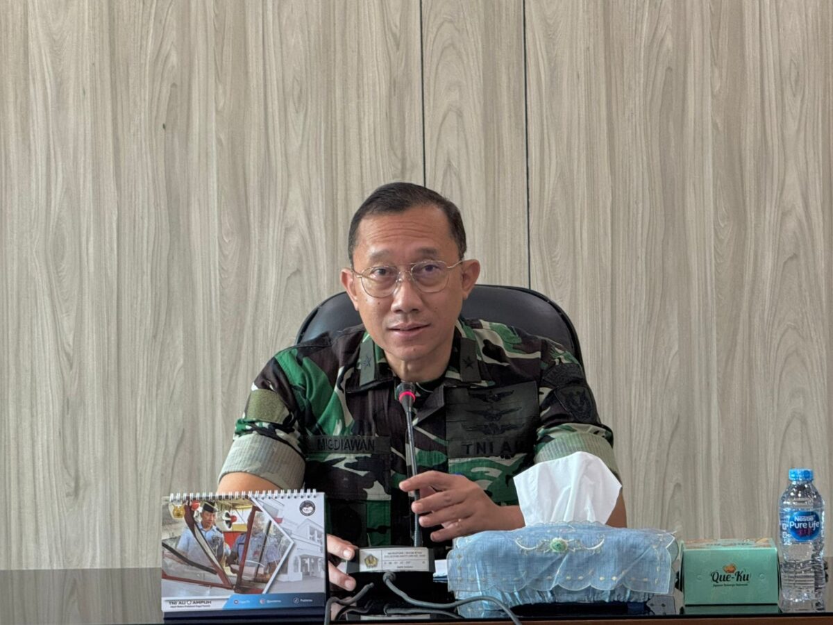 Pusterau Gelar Rakor Pembentukan Pokja Mitigasi Sampah di Lingkungan TNI AU