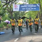 Semarak HUT ke-80 TNI AU, Cross Country Lanud Muljono Asah Fisik Prajurit Semarak HUT ke-80 TNI AU, Cross Country Lanud Muljono Asah Fisik Prajurit