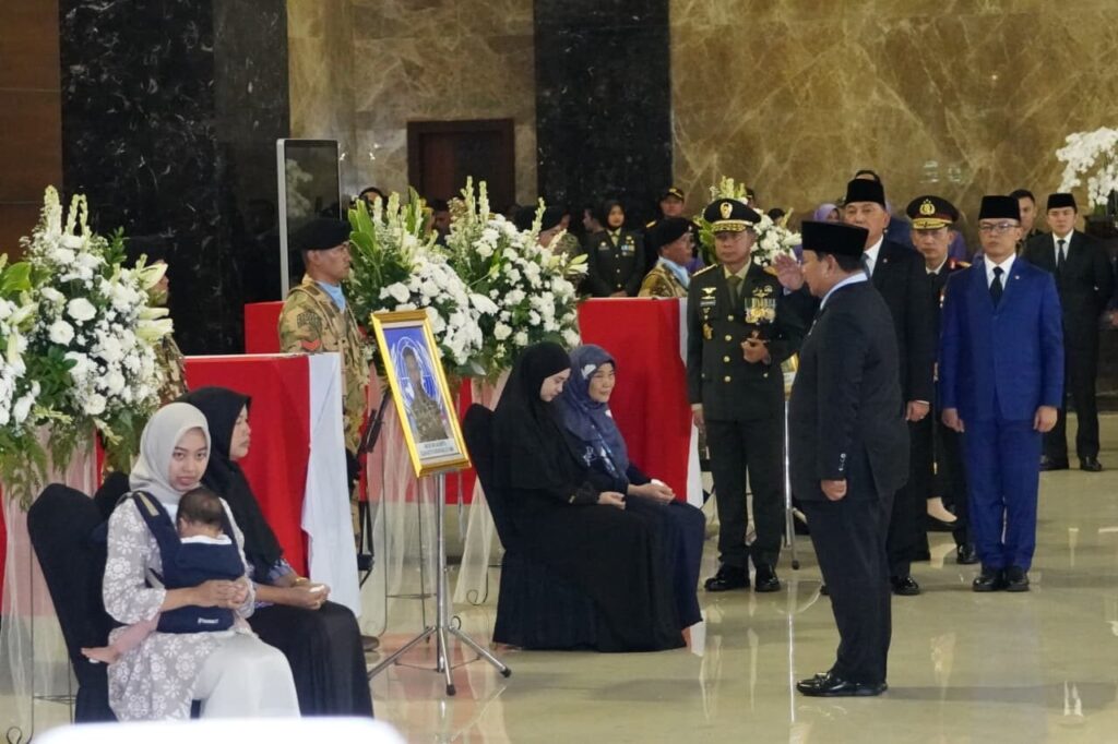 KASAD Pimpin Pelepasan Tiga Jenazah Prajurit TNI Satgas UNIFIL di Soekarno-Hatta