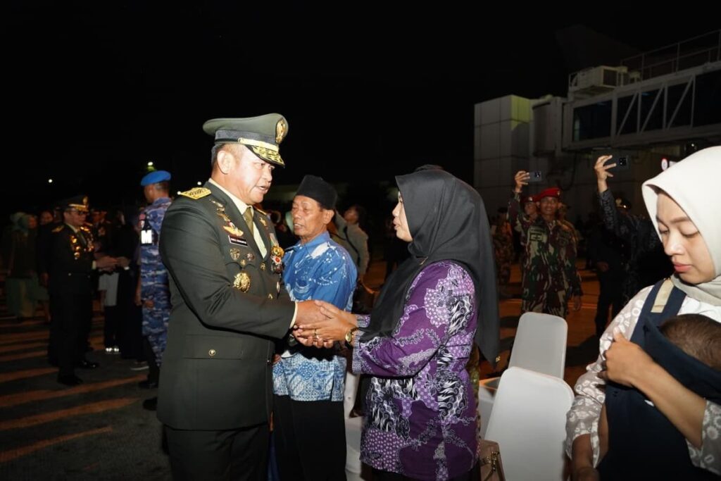 KASAD Pimpin Pelepasan Tiga Jenazah Prajurit TNI Satgas UNIFIL di Soekarno-Hatta