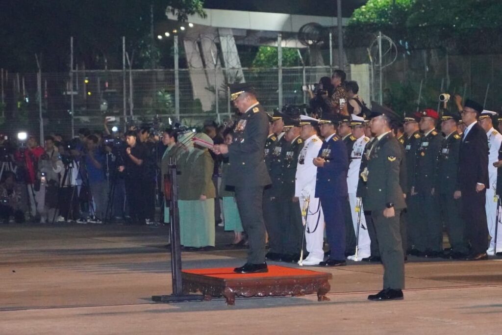 KASAD Pimpin Pelepasan Tiga Jenazah Prajurit TNI Satgas UNIFIL di Soekarno-Hatta